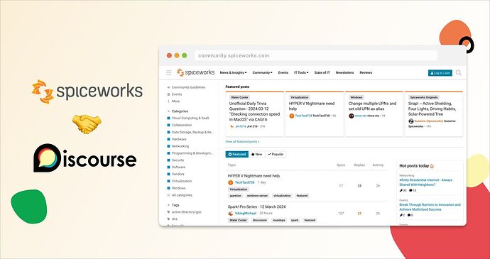 A Warm Welcome to Spiceworks!