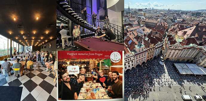 collage of images from the annual meetup