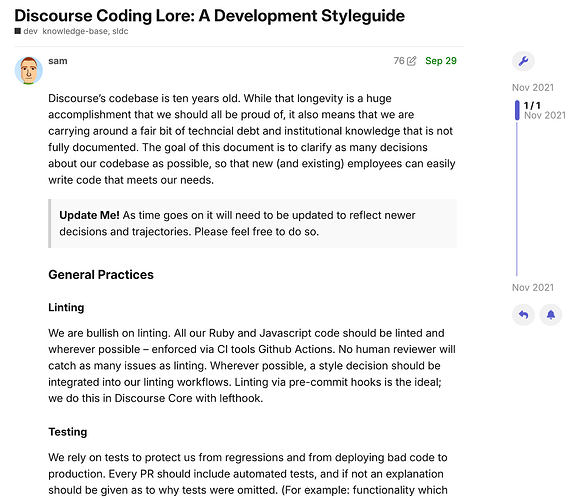 Coding Loreトピックのスクリーンショット