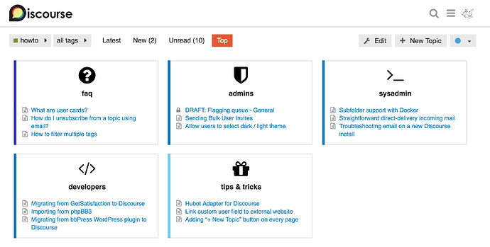 Discourse new user of the month